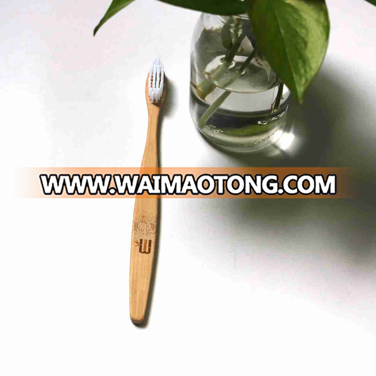 100% Natural Reusable Feature Latest Technology Bamboo Toothbrush