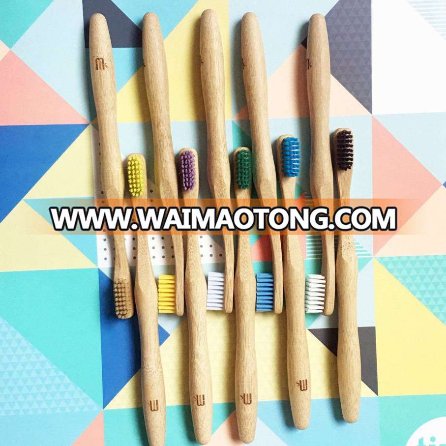 Daily Use Environmental Toothbrush Made of Bamboo